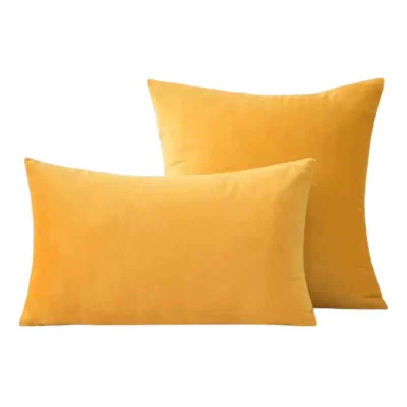 Super Soft Cushion Cover Velvet Pillow Cover For Sofa Living Room Housse De Coussin 30x50cm Decorative Pillows Nordic Decoration - Luvia
