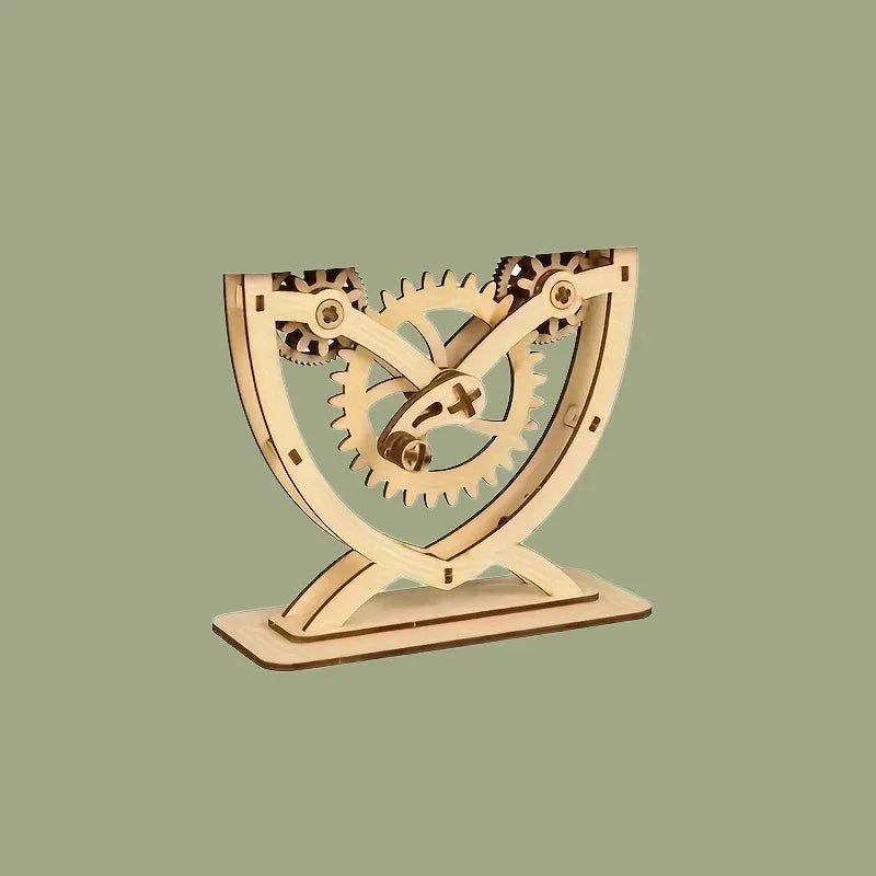 3D Wooden Puzzle DIY Wooden Puzzle Assembly High Difficulty Assembly Model Holiday Gift - Luvia