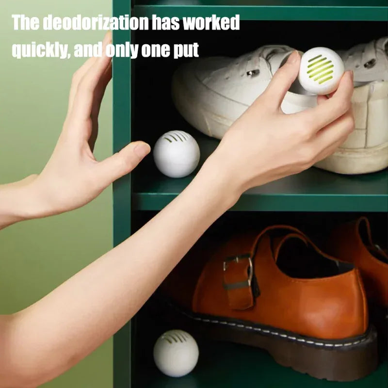 24/1Pcs Shoe Deodorizer Balls Sneaker Freshener for Gym Bag Locker Car Odor Neutralizing Perfume Balls with Fresh Fragrance - Luvia