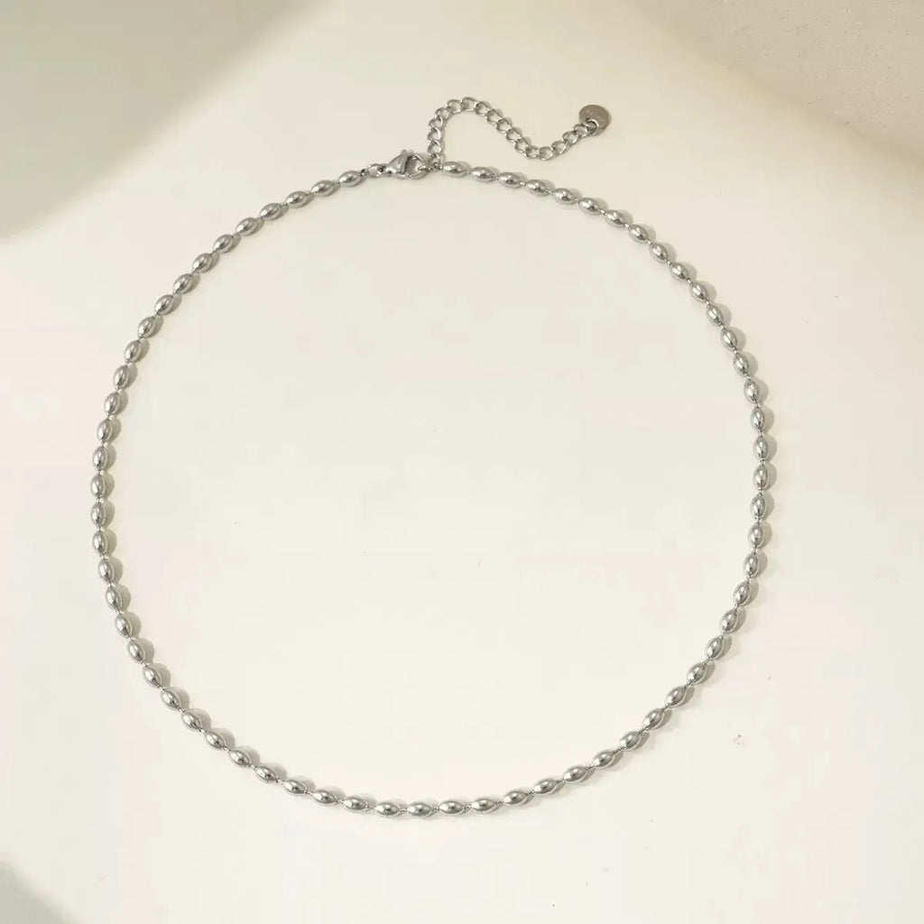 Stainless Steel Envelope Pendant Necklace Metal Waterproof Jewelry For Women - Luvia