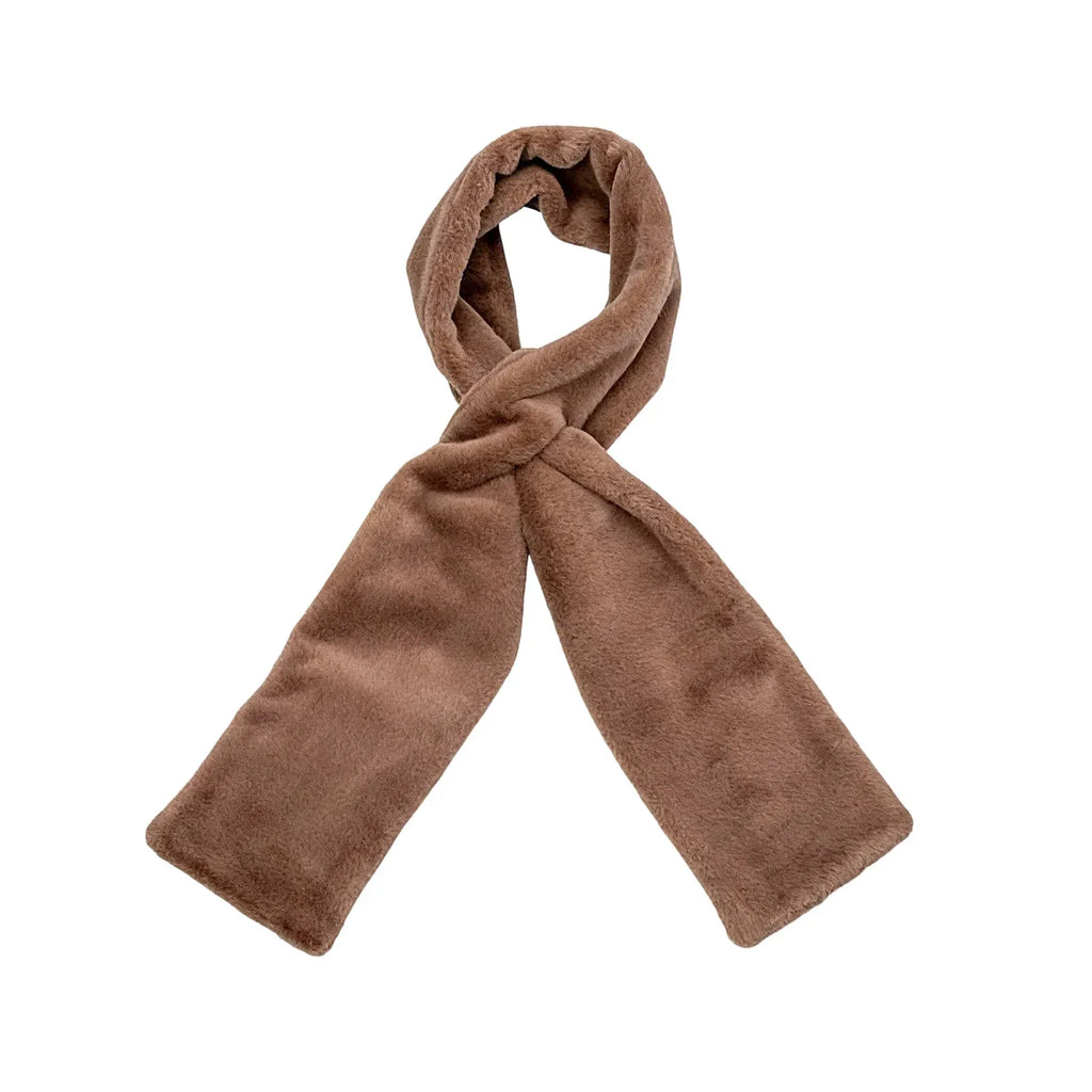 Faux Scarf With A Hidden Zippered Pocket For Storing Your Phone And Valuables. - Luvia