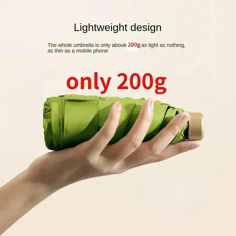Mini Pocket Umbrella - UV Protection Folding Sun Shade - Luvia