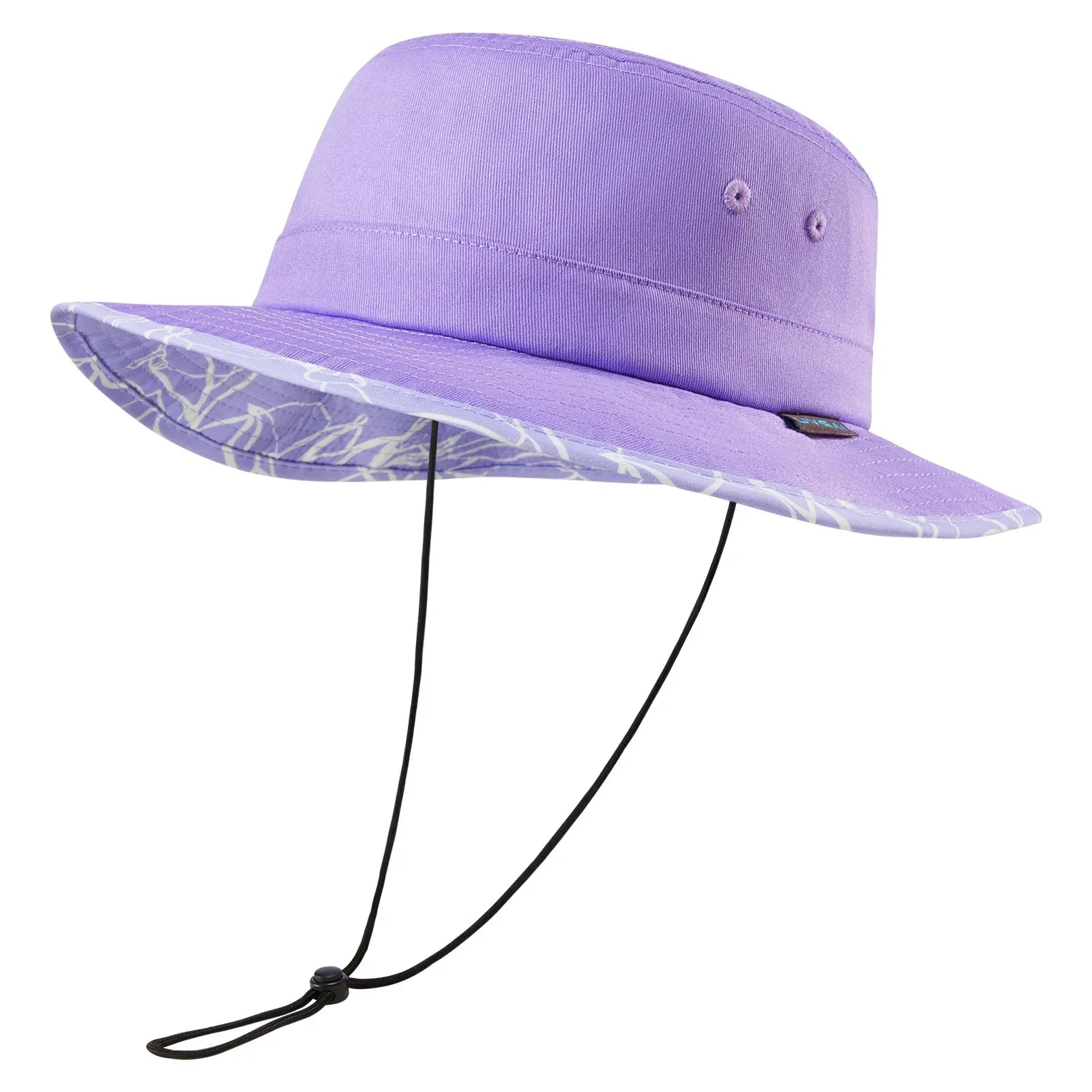 UPF 50+ Foldable Sun Hat Patterned Under Brim Bucket Hats for Summer Hiking Fishing Beach Safari Men Women - Luvia