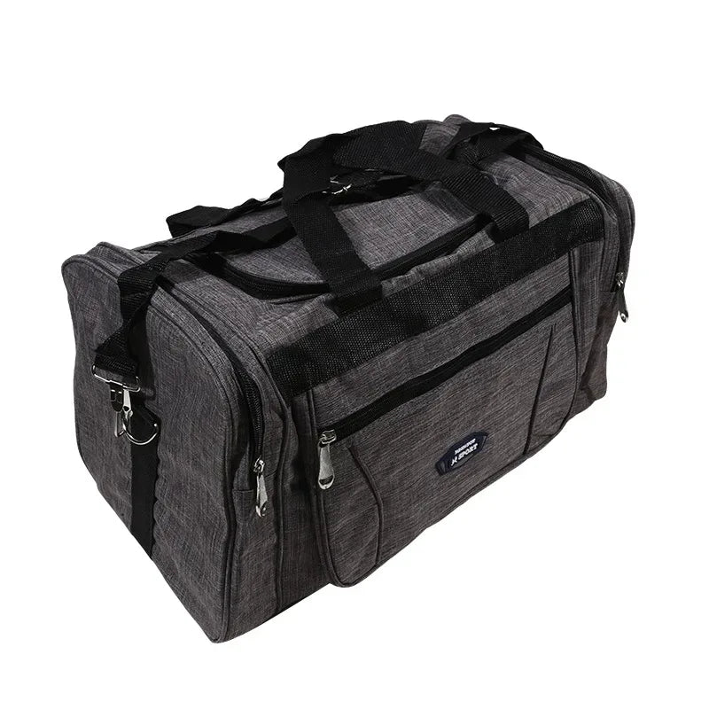 Oxford Waterproof Men Travel Bags Hand Luggage Big Travel Bag Business Large Capacity Weekend Duffle Travel Bag Fitness Bag - Luvia