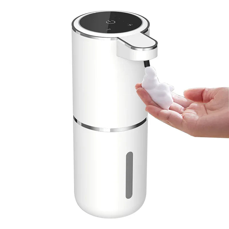 380ML Capacity IPX5 Waterproof Hand Sanitizer Pump Wash Machine 4Levels Smart Sensor Touchless Electric Automatic Soap Dispenser - Luvia