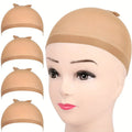 Wig Cap 4PCS Nylon Wig Caps Wig Caps for Women Stocking Wig Caps for Halloween Cosplay for Women Men Kids Daily Use - Luvia