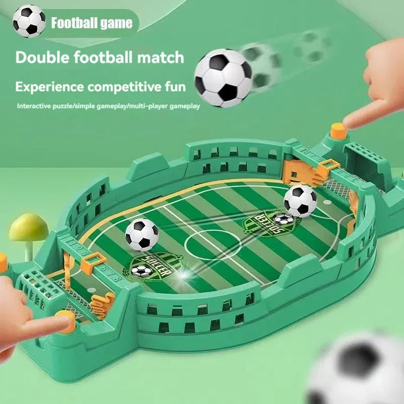 Football Table Mini Tabletop Interactive Game, Soccer Tabletops Competition Sports Games Desktop Catapult Toys for Family Game - Luvia