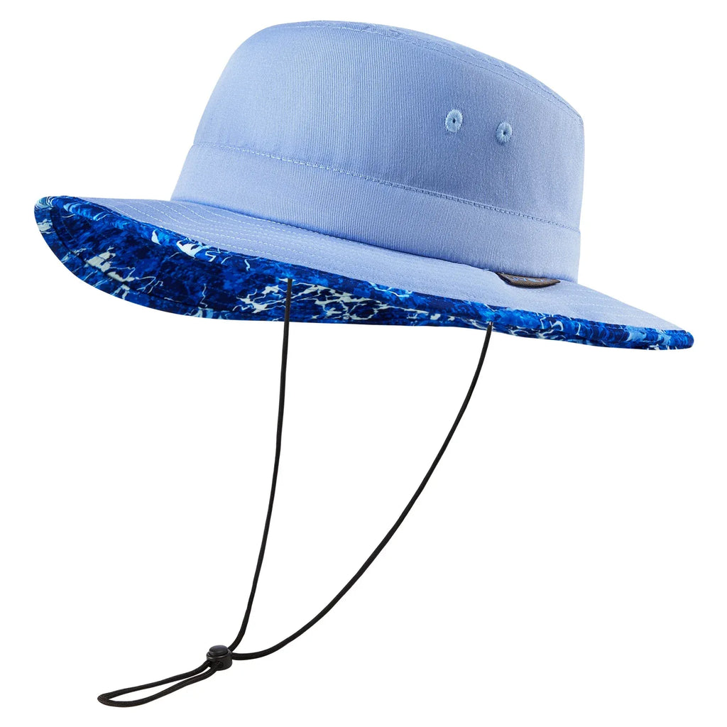 UPF 50+ Foldable Sun Hat Patterned Under Brim Bucket Hats for Summer Hiking Fishing Beach Safari Men Women - Luvia