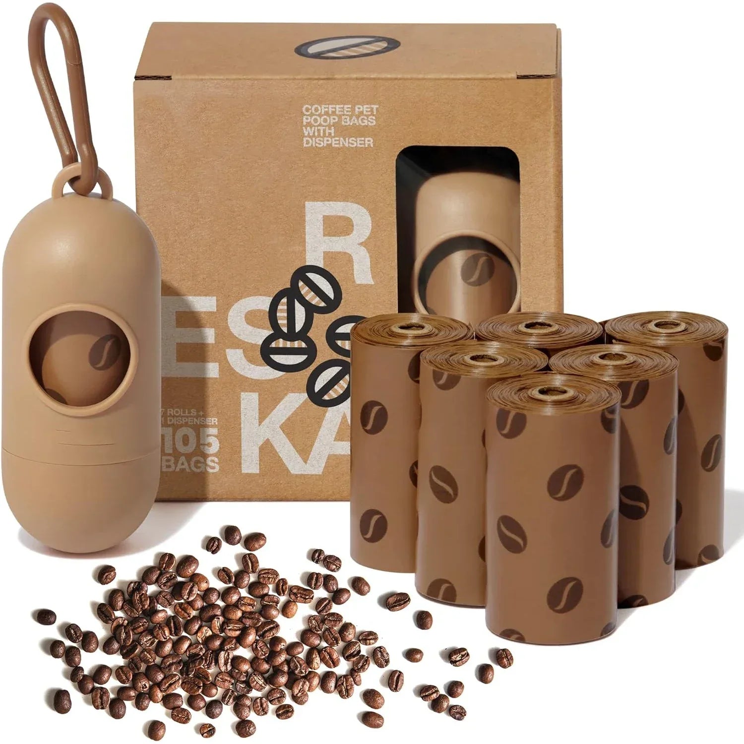 Dog Waste Bag Dispenser Dog Poop Bag Dispenser Bags Pet Garbage Disposable Outdoor Carrier Dispenser Clean Holder for Dogs Cats - Luvia