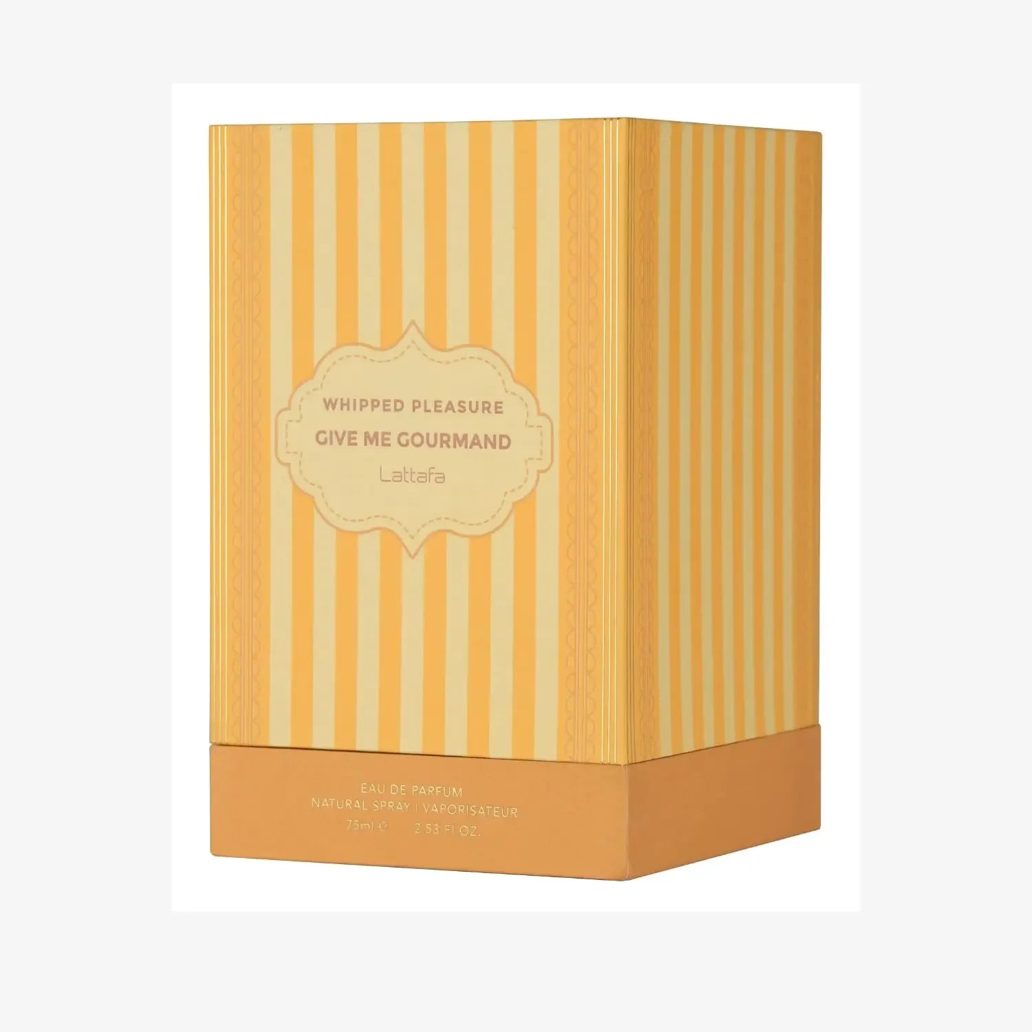 Lattafa Whipped Pleasure Eau de Parfum, Give Me Gourmand Collection, Spray Form, 75ml, Whipped Cream, Caramel & Vanilla Scent, L - Luvia