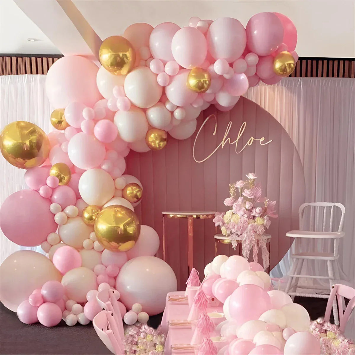 Balloon Garland Arch Kit Birthday Party Decoration Girl Birthday Foil Balloon Baby Shower Decor Globos Wedding Party Supplies - Luvia