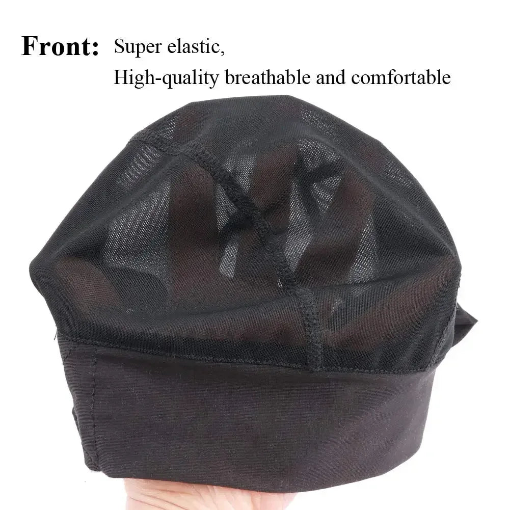 1 piece mesh wig cap with adjustable headband wig cap wig grip cap for making wigs - Luvia