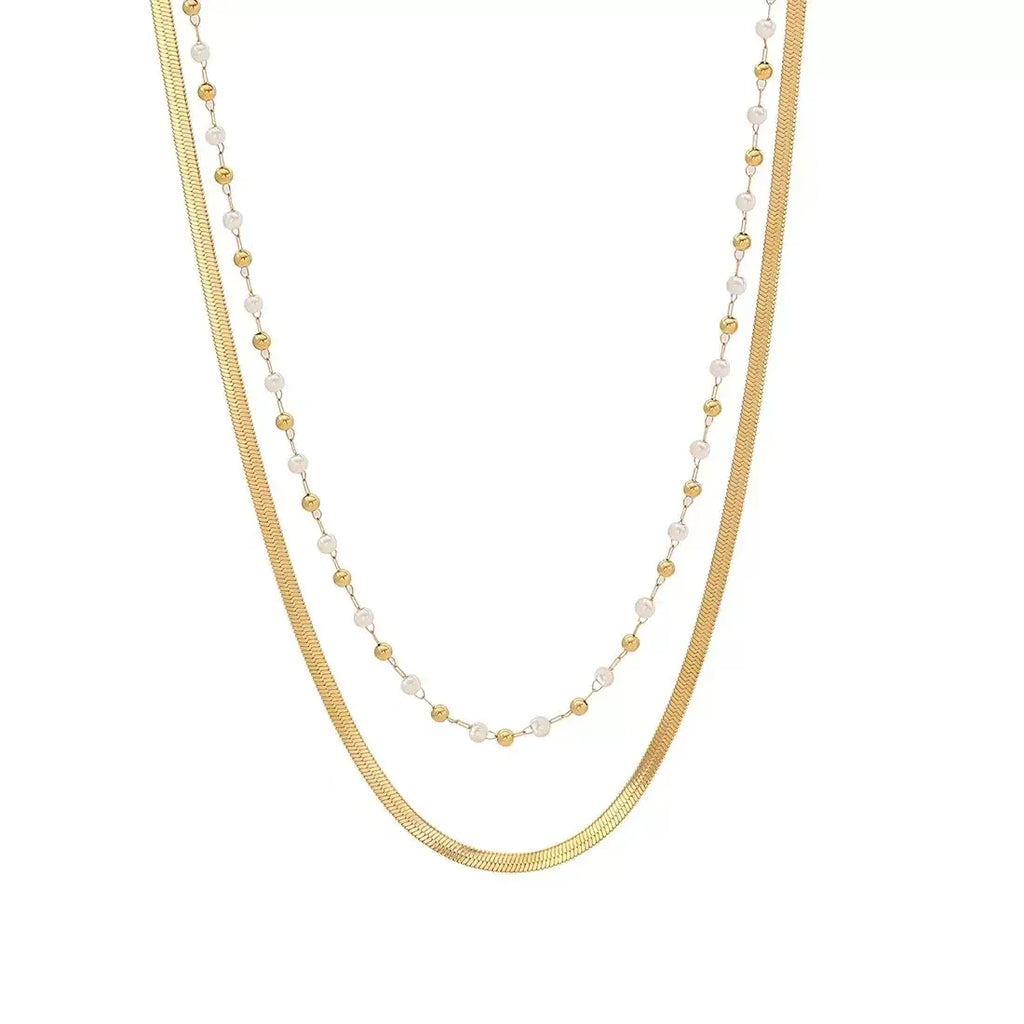 Stainless Steel Envelope Pendant Necklace Metal Waterproof Jewelry For Women - Luvia