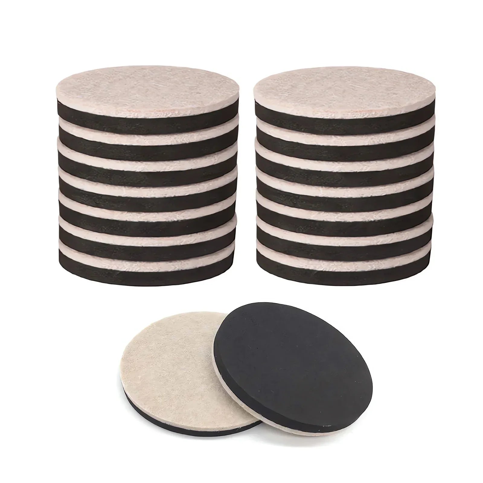 4/8/16pcs 2.5inches Furniture Sliders, Heavy Duty Furniture Movers Sliders, Floor Protectors Mat For Carpet Hardwoods Floors - Luvia