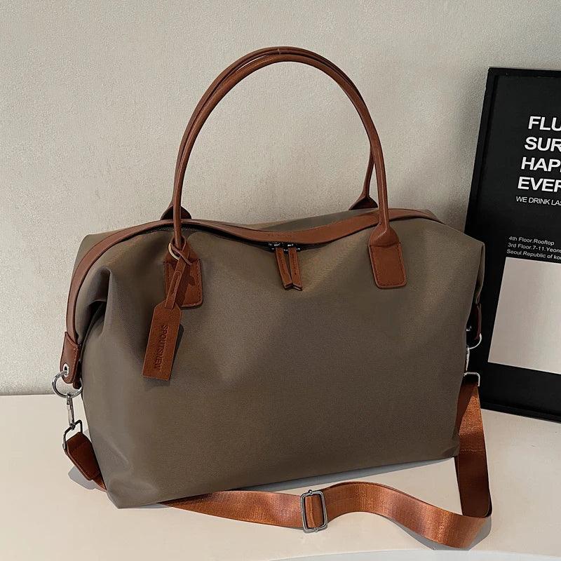 Large Capaci Commuter Tote Bag Women's Faionable Versatile Handbag Casual Travel Single oulder Crossbody Bag - Luvia