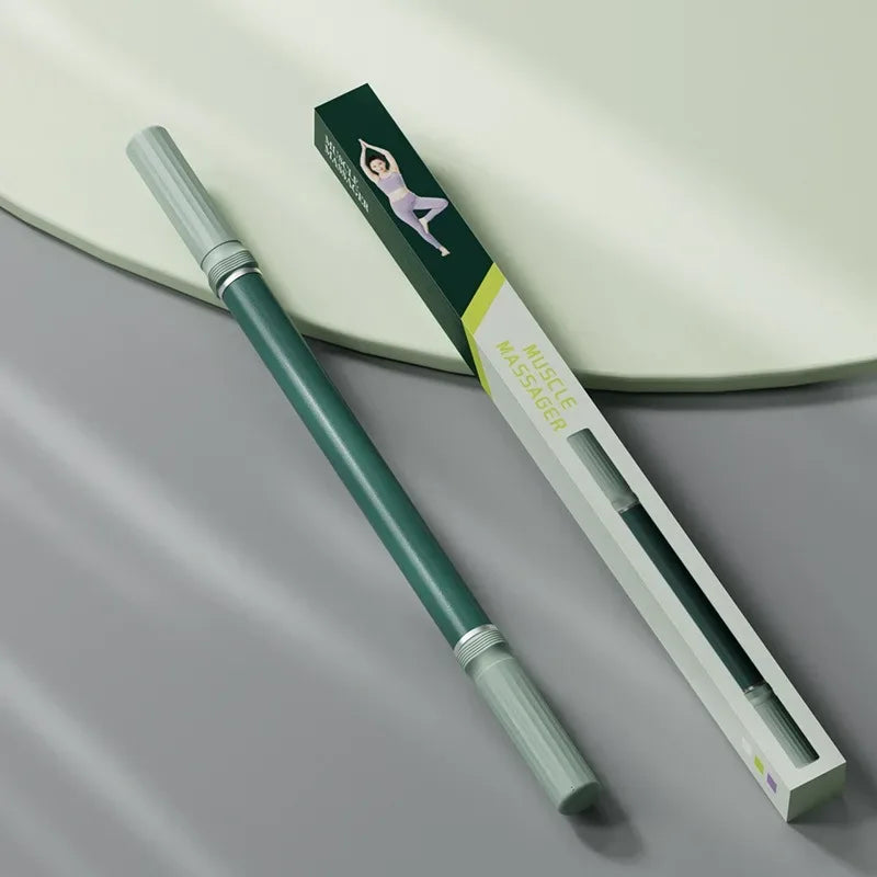 1 Yoga Foam Roller for Muscle Relaxation Relaxes back and legs Assists with stretching For sports, outdoor, and home workouts - Luvia