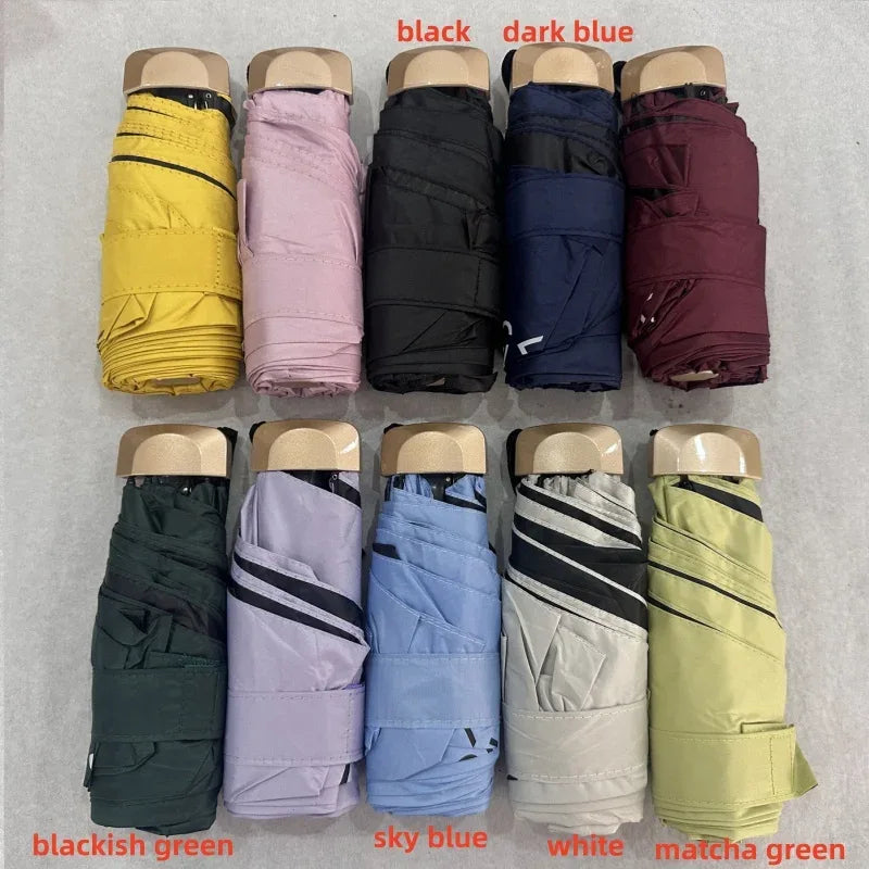 Mini Pocket Umbrella - UV Protection Folding Sun Shade - Luvia