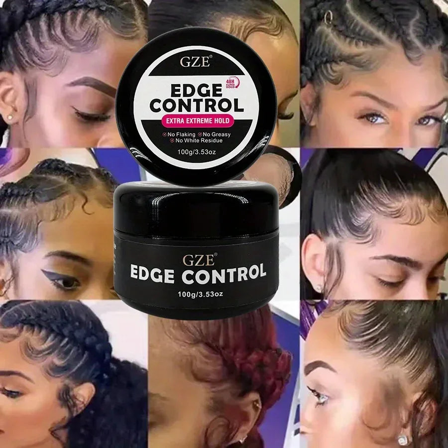 GZE Edge Control Frizz Control, Slick Styling, Flyaways, Wigs and Styling Edge Control, Hair Finishing Gel - Luvia