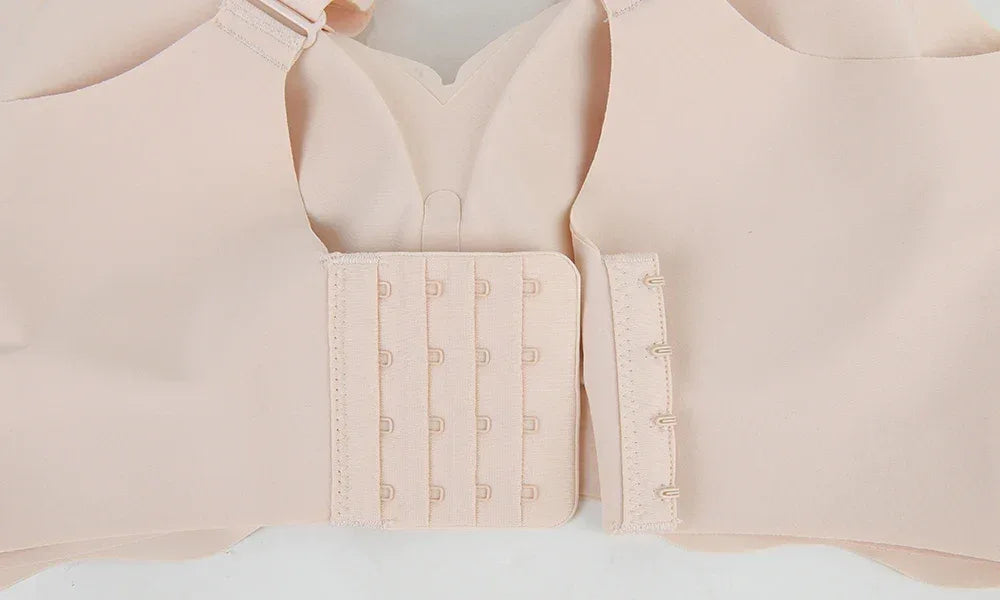 Womens Seam-free Wireless Wave Bras Full Coverage Push Up No Underwire Bra Supportive Bralettes for Everyday - Luvia