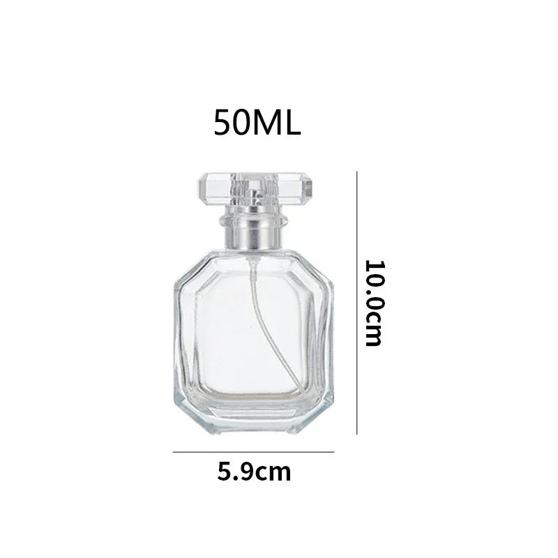 Refillable Bottle Perfume Atomizer 30ml/50ml/100ml Perfume Bottle Portable Cosmetic Spray Bottle Atomizer Travel Spray Container - Luvia