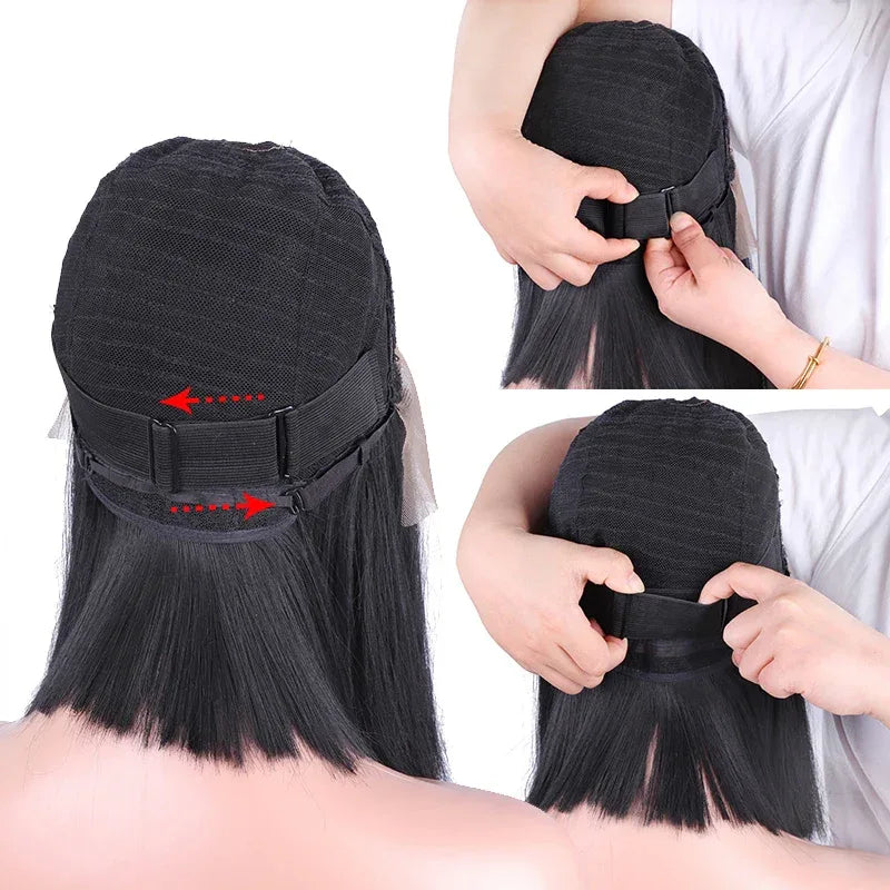 Wig Cap For Making Wigs Stretchable Wig Cap With Wig Accessories Adjustable Elastic Bands,C/T-Shaped Needles,Hair Sewing Thread - Luvia