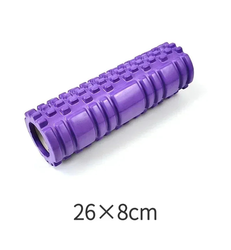 1pc Foam Massage Roller, Hollow Yoga Column Fitness Equipment for Muscle Massage, Physiotherapy and Sports Rehabilitation, Rolle - Luvia