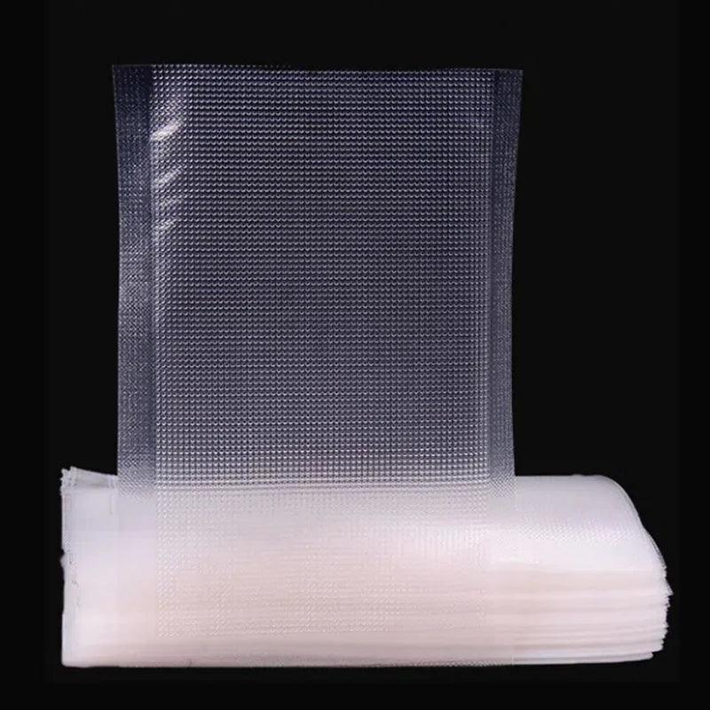 100PCS Vacuum Storage Bags 12x20cm Plastic Textured Storage Bag for Vacuum Sealing Machine for Pack Food Saver Packer Seal Bags - Luvia