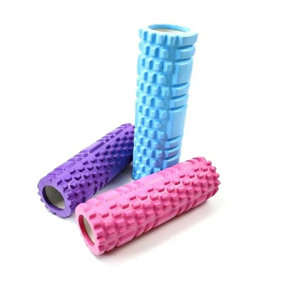 1pc Foam Massage Roller, Hollow Yoga Column Fitness Equipment for Muscle Massage, Physiotherapy and Sports Rehabilitation, Rolle - Luvia