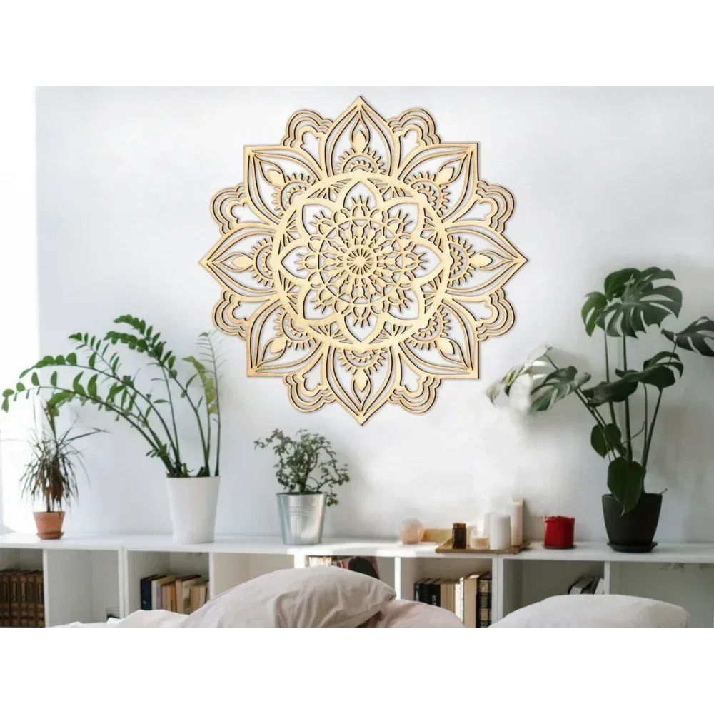 Metal Wall Art Moroccan Decoration to Enhance Your Living Room with Indian and Mandala Design Stylish Home Accent Piece - Luvia