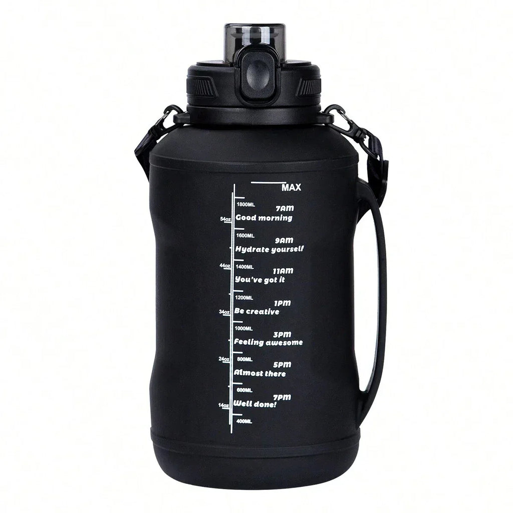 2L/64oz Silicone Water Bottles Collapsible Travel Water Bottle Roll Up Foldable Water Bottles With Straws Travel Camping Hiking - Luvia