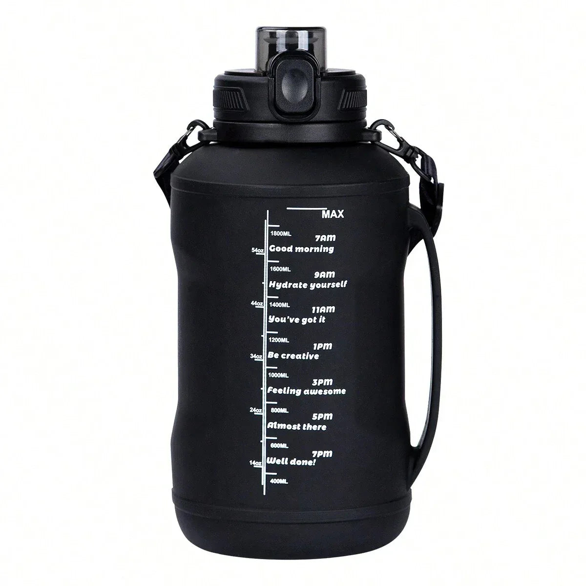 2L/64oz Silicone Water Bottles Collapsible Travel Water Bottle Roll Up Foldable Water Bottles With Straws Travel Camping Hiking - Luvia