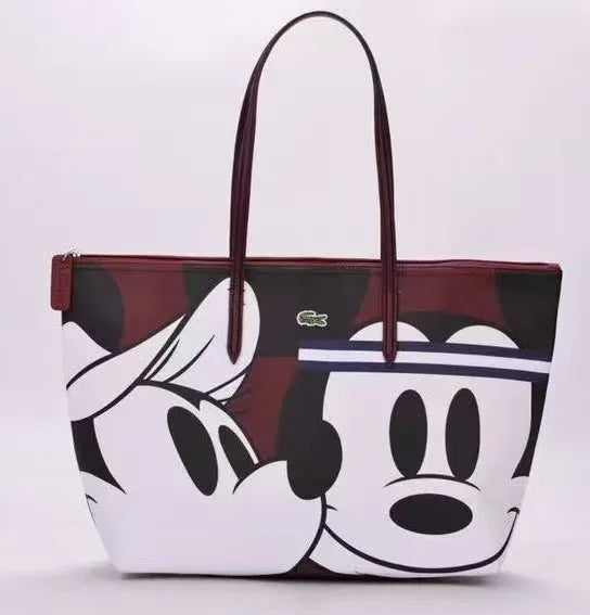 2025 Mickey bag large-capacity women's bag printed commuter versatile shoulder women's bag foreign trade hot-selling women's bag - Luvia