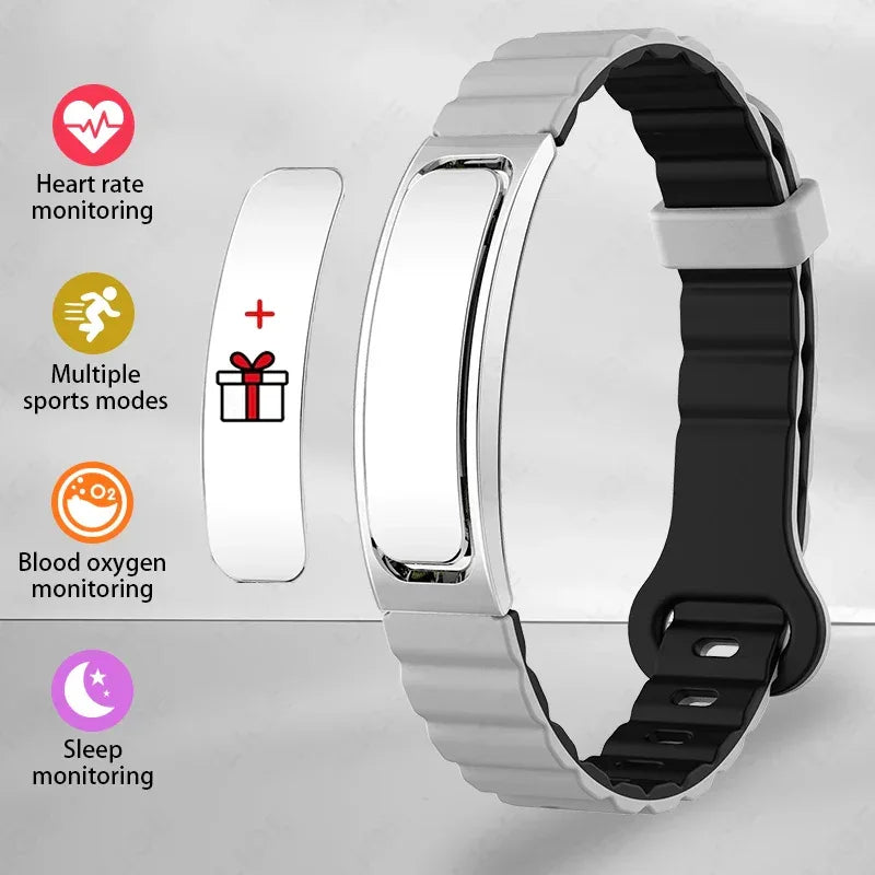 LIGE New Sports Fitness Tracker Smart Band Bracelet Heart Rate Blood Oxygen Sleep Monitor Pedometer No Screen Smartwatch 2025 - Luvia