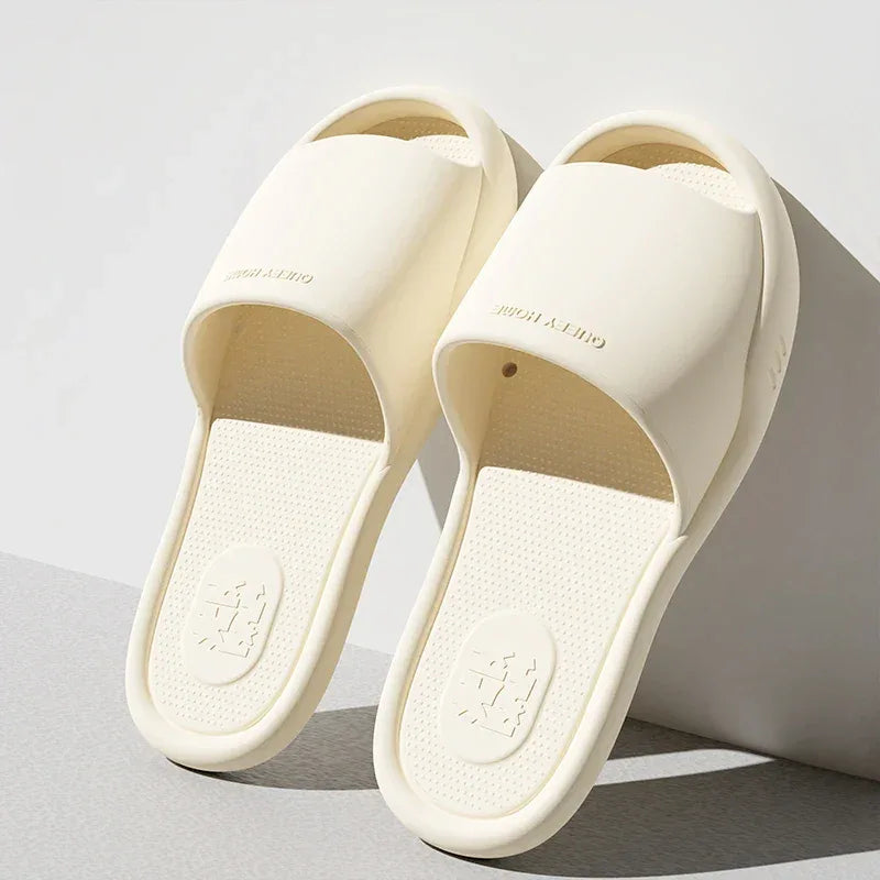 Foldable Portable Slippers Women Men Travel Hotel Beach Sandals Home Bathroom Anti slip Quick Dry Water Shoes - Luvia