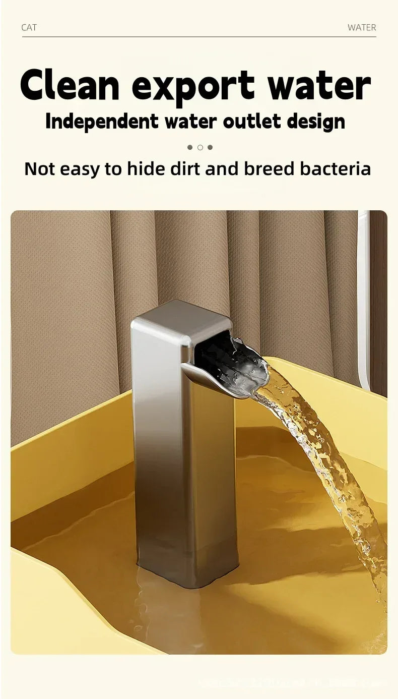 1.5L Cat Water Fountain USB Automatic Water Dispenser Live Circulation Filter Pet Drinker Quiet Pet Water Fountain Cat Small Pet - Luvia