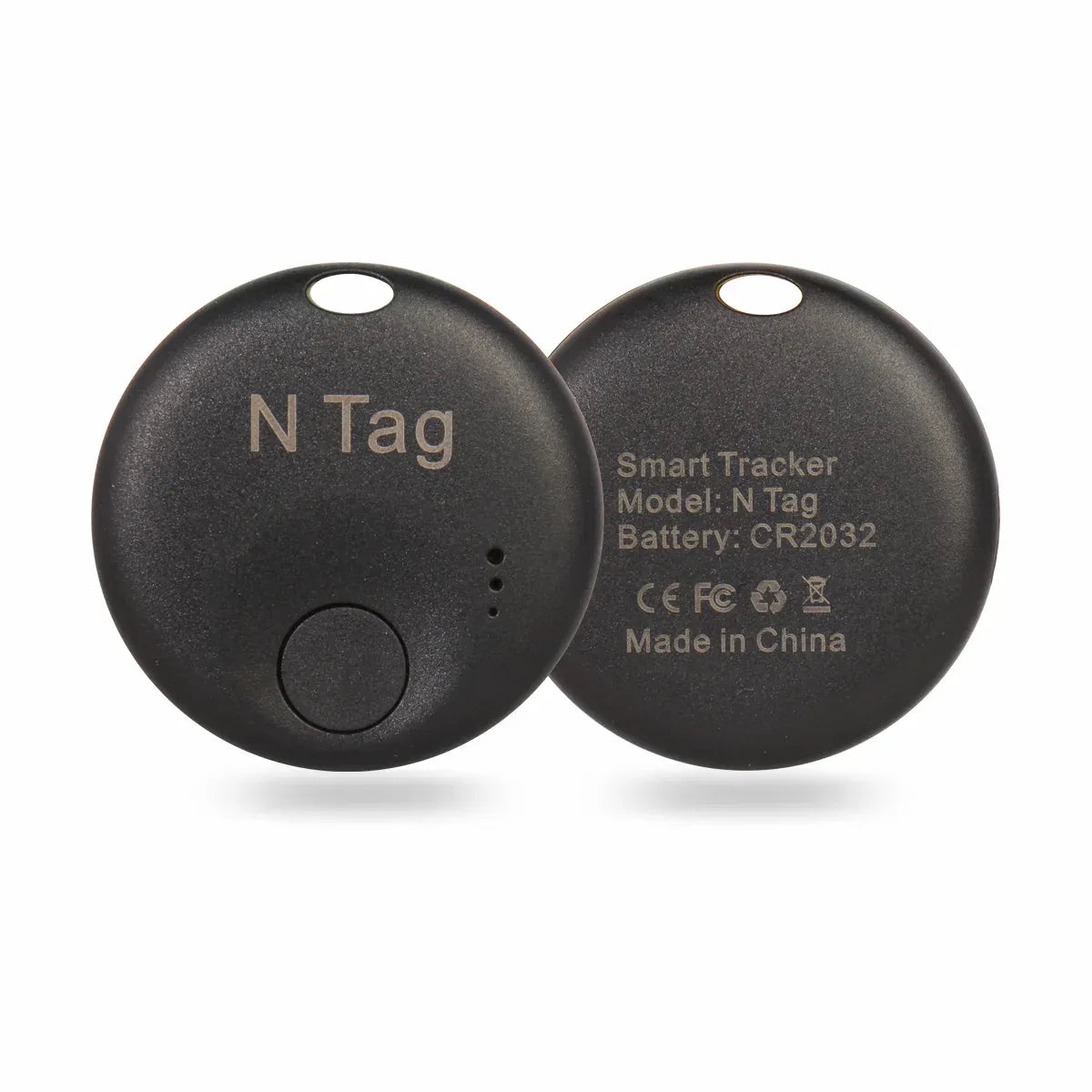 Bluetooth Smart Tag Air Tracker Tags Work with Find My APP (iOS Only) Tracking Locator Device Search Item Finder Luggage Key Bag - Luvia