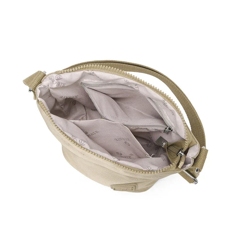 Nylon Fabric Shoulder Bag, Fashionable Mobile Phone Bag, Versatile For Middle-Aged And Elderly Leisure, Diagonal Cross Small Bag - Luvia