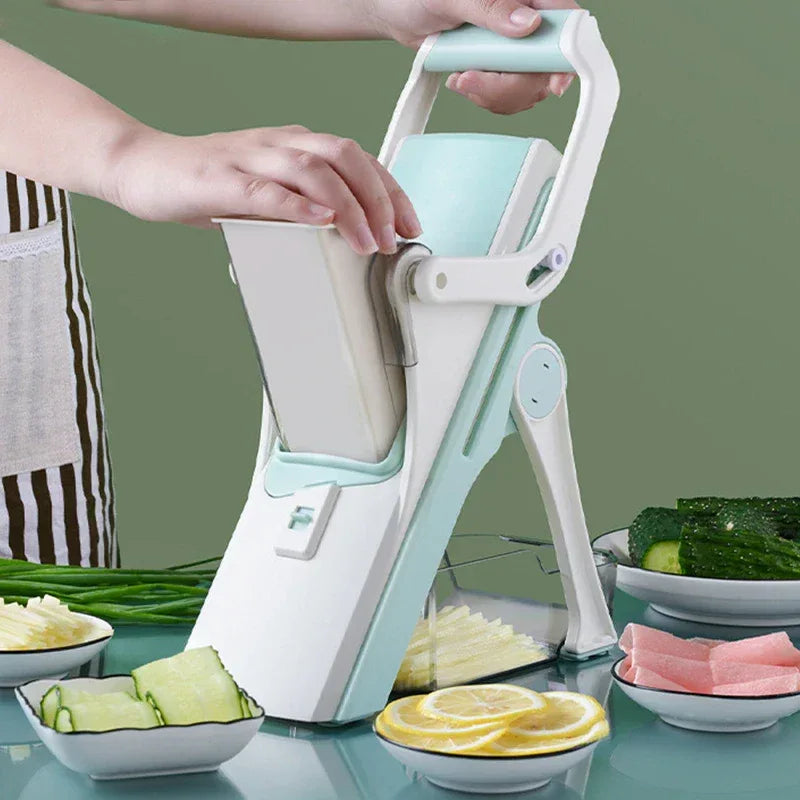 Vegetable Cutter Manual Food Chopper Fruit Potato Cucumber Carrot Meat Slicer Professional Food Shredder Fruit Vegetable Tools - Luvia