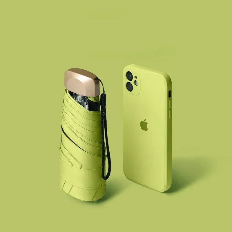 Mini Pocket Umbrella - UV Protection Folding Sun Shade - Luvia