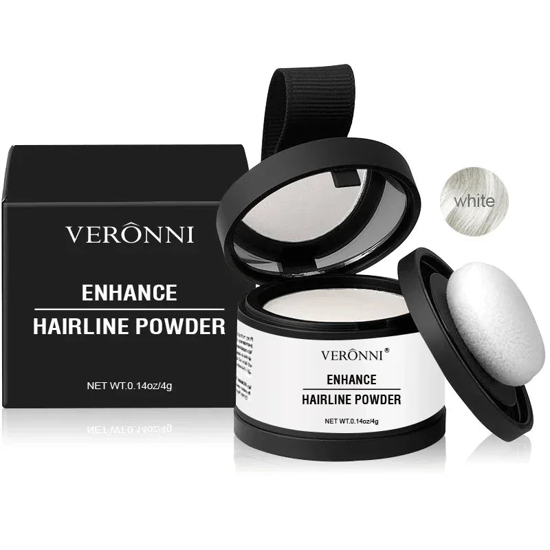 14 Color Hair Line Powder Black Root Up Natural Instant Waterproof Hairline Shadow Concealer Coverage Paint Repair Fill In Hair - Luvia