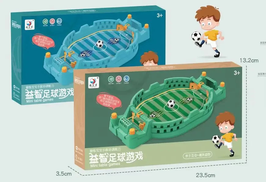 Football Table Mini Tabletop Interactive Game, Soccer Tabletops Competition Sports Games Desktop Catapult Toys for Family Game - Luvia