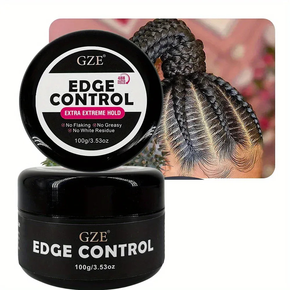 GZE Edge Control Frizz Control, Slick Styling, Flyaways, Wigs and Styling Edge Control, Hair Finishing Gel - Luvia