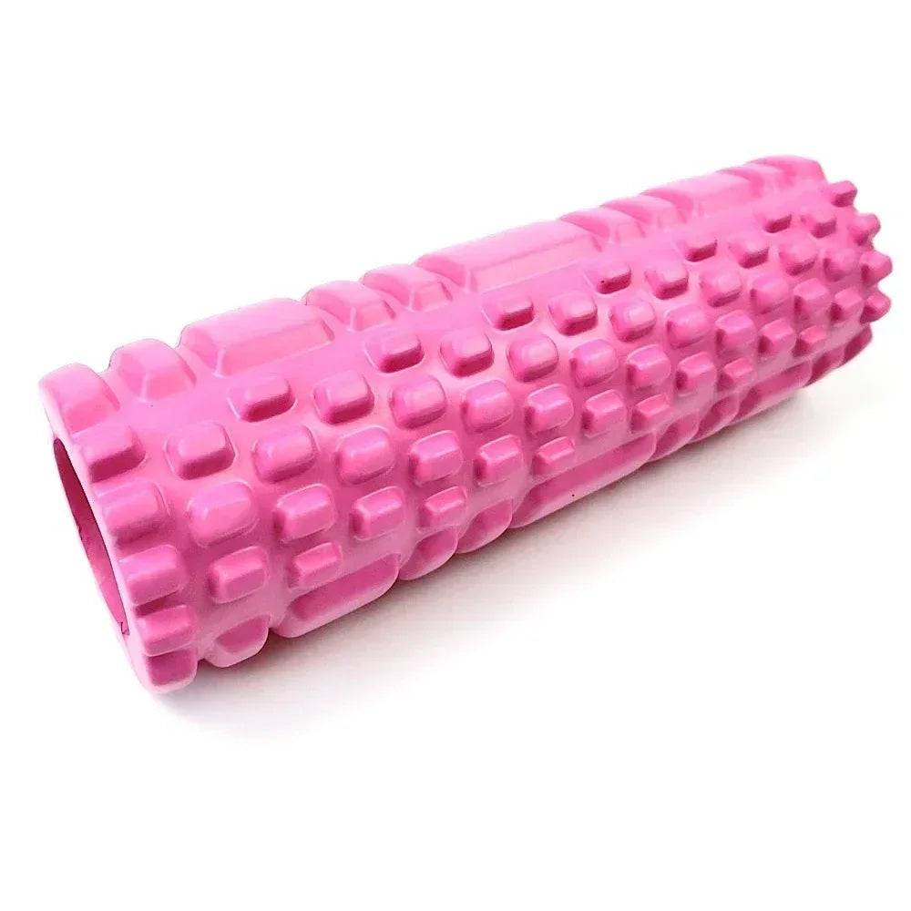 1pc Foam Massage Roller, Hollow Yoga Column Fitness Equipment for Muscle Massage, Physiotherapy and Sports Rehabilitation, Rolle - Luvia