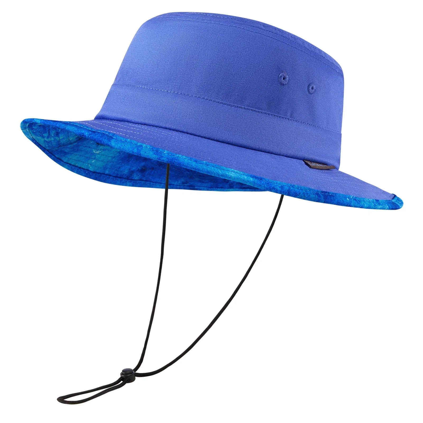UPF 50+ Foldable Sun Hat Patterned Under Brim Bucket Hats for Summer Hiking Fishing Beach Safari Men Women - Luvia
