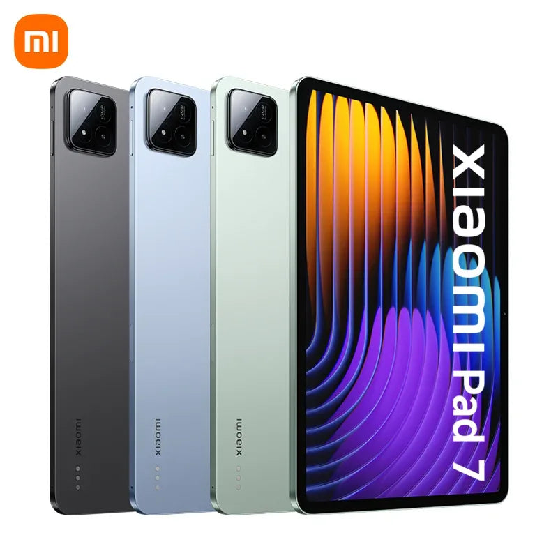 FR Warehouse Xiaomi Pad 7 Global Version Tablet 8850mAh 13MP Camera Snapdragon 7+ Gen 3 Octa-core 11.2" 3.2K Display 144Hz 45W - Luvia