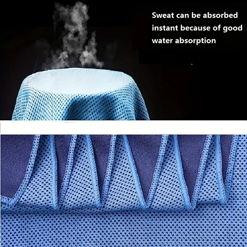 Instant Cooling Sports Towels - Reusable Ice Towels for Gym Running Camping Yoga, Quick-Dry, Portable Chill Towel for Outdoor - Luvia