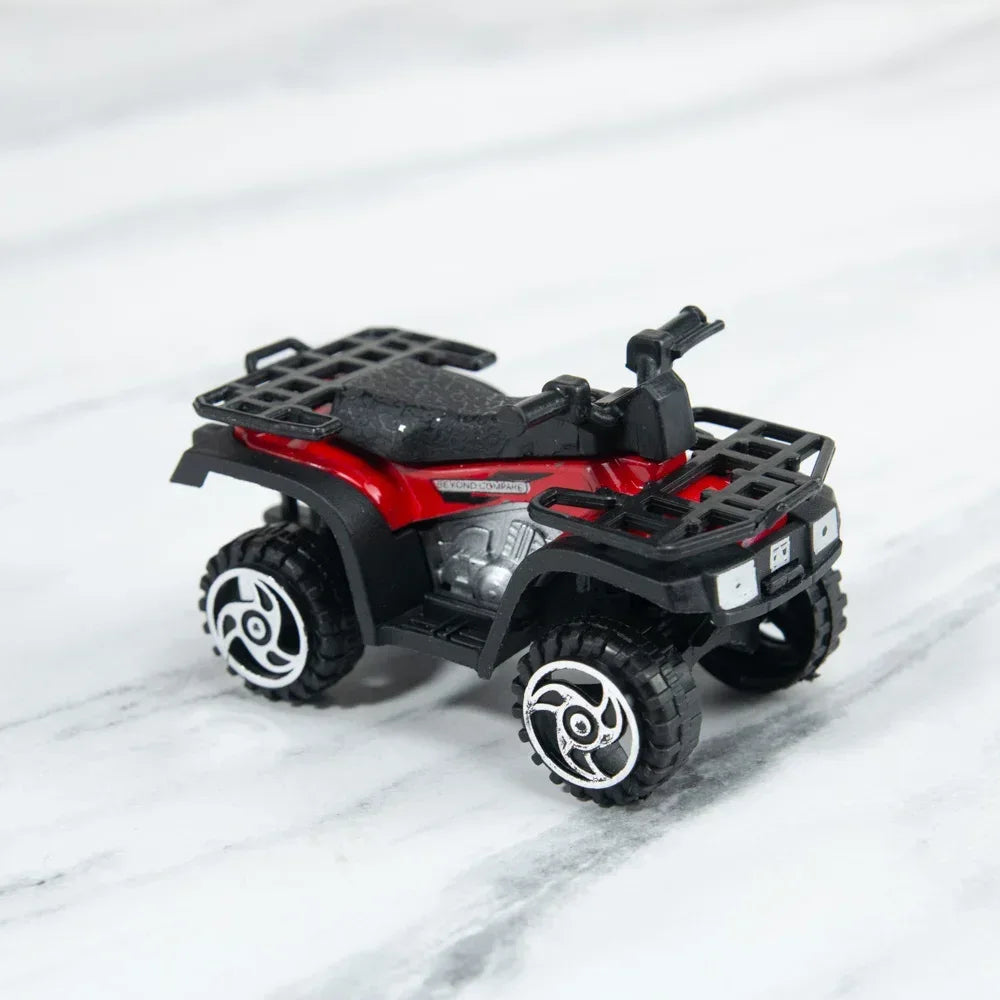 Kids Toy Car Mini Car Model Toys Simulation Motorcycle Utility Vehicle Plastic Diecasts Toy Boys Toys Car for Boy Children Gifts - Luvia