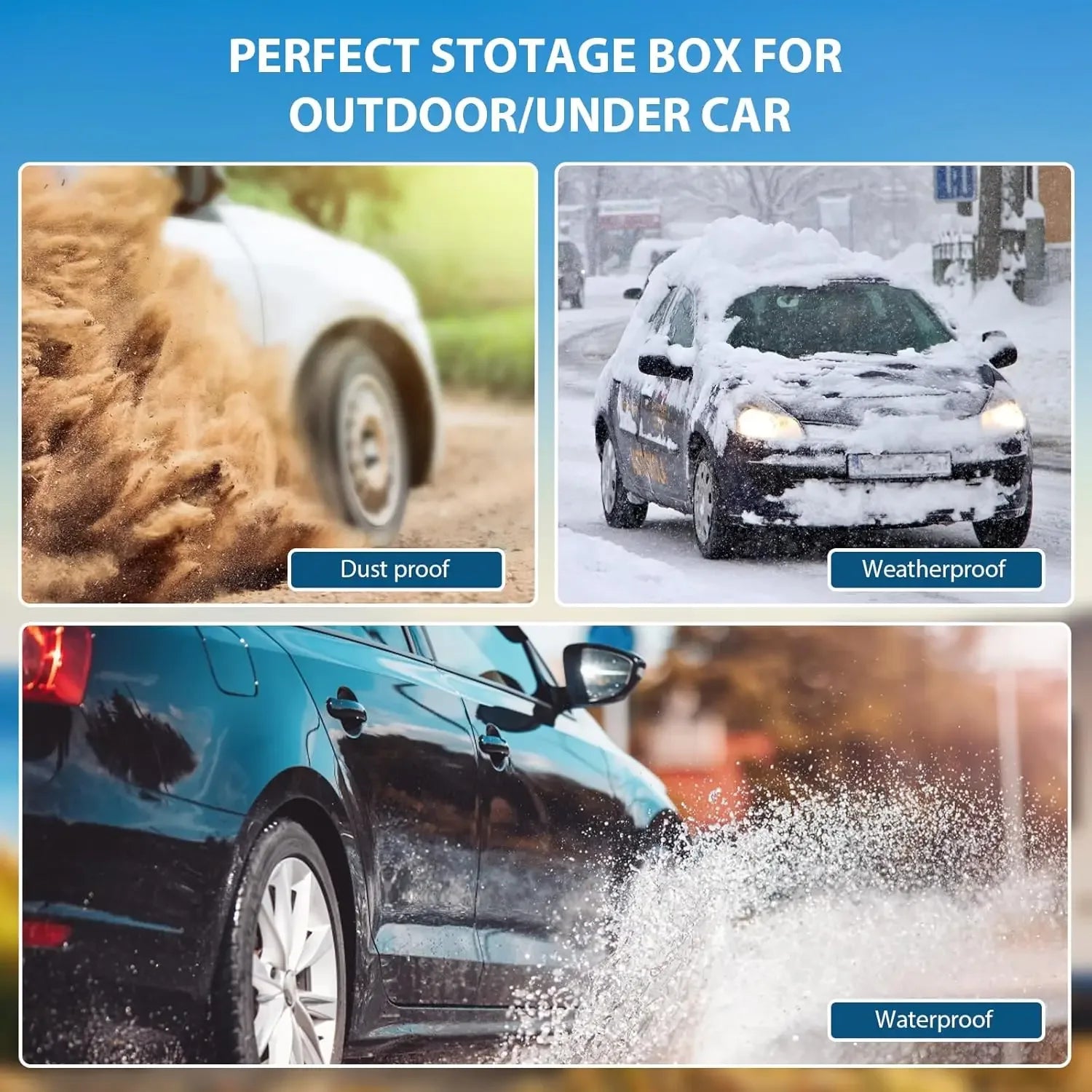 Magnetic Key Holder Under Car Hide Key Box with Strong Magnet Waterproof Magnetic Key Hider Rustproof Magnetic Storage Box - Luvia