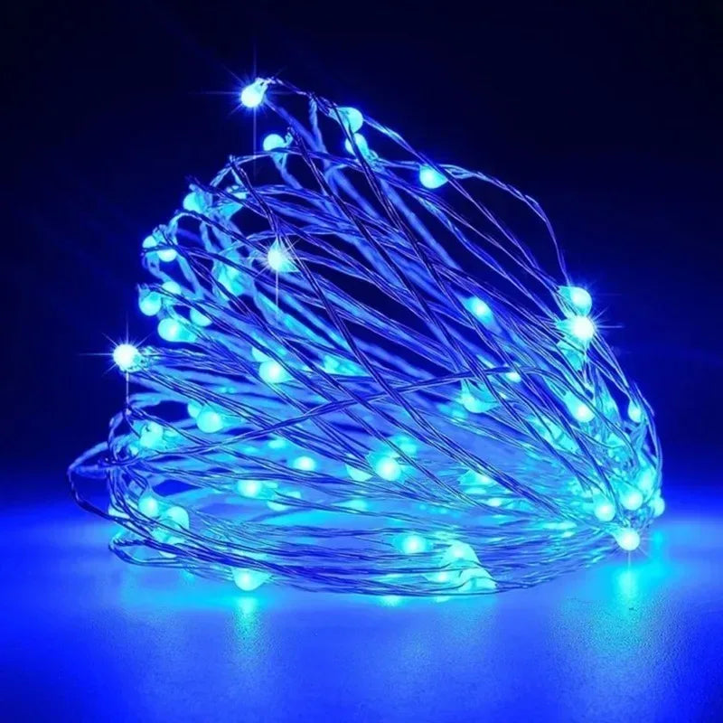 Fairy Light String Led Copper Wire String Light 1/2/3/5/10/30M USB/Battery Powered For Bedroom Garden Party Wedding Decoration - Luvia