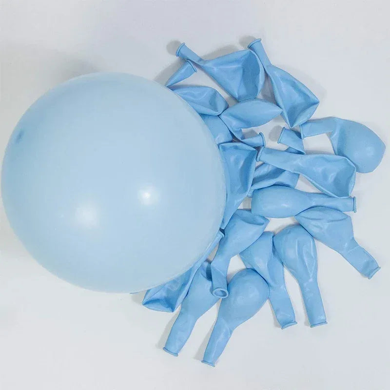 Balloon Arch Kit Party Decoration For Baby Shower Boy Set Birthday Party Blue White Decoration Anniversaire Garland Balloon - Luvia